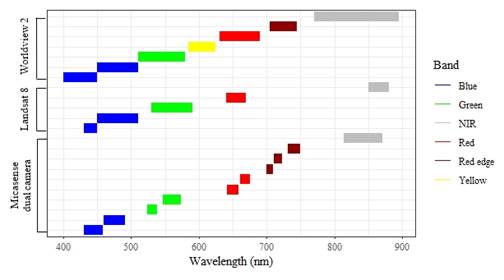 A graph showing different colored squares

Description automatically generated